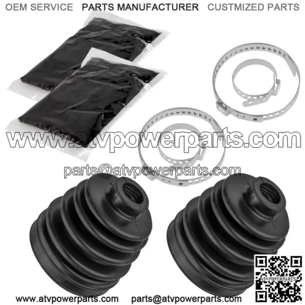 Rear Axle Inner And Outer CV Boot Kits for Polaris Sportsman 400 4X4 2001-2005