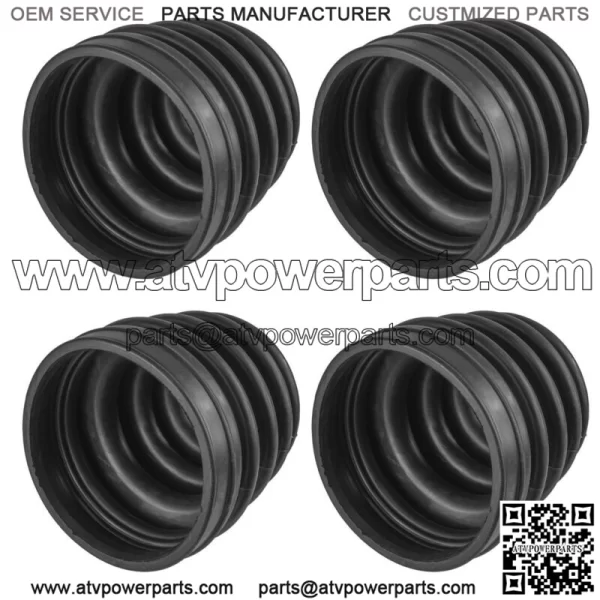 2 Rear Axle Inner And Outer CV Boot Kits for Polaris Sportsman 500 4X4 HO 99-05 - Image 4