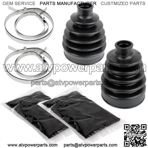 Rear Axle Outer And Inner CV Boot Kit for Polaris Ranger XP 800 2012