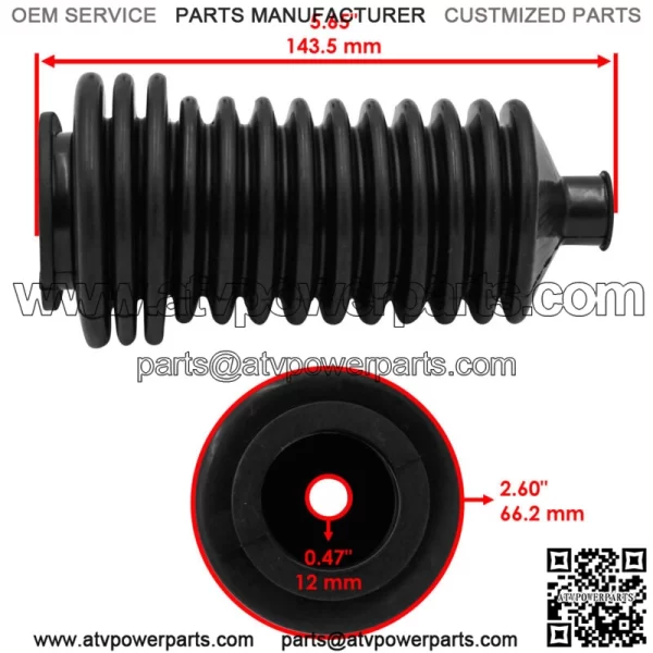 Rack & Pinion Boot Kit For Can-Am 715900077 715900078 - Image 2