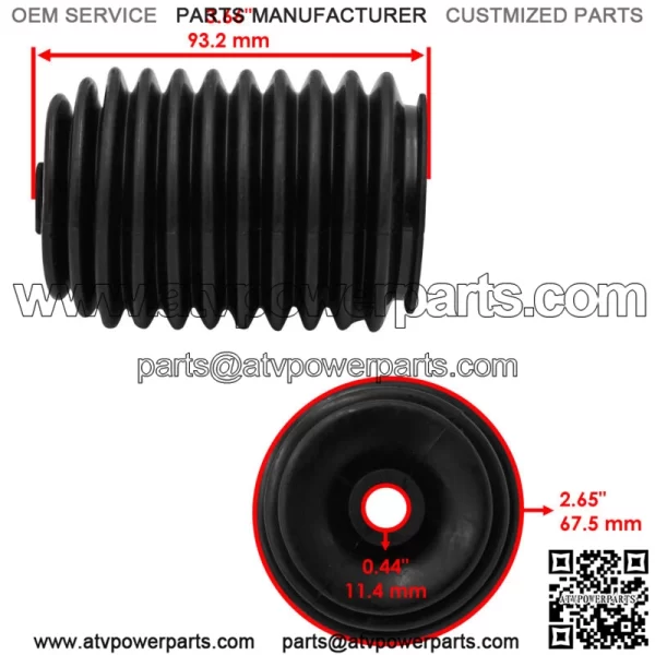 Rack & Pinion Boot Kit For Can-Am 715900077 715900078 - Image 3