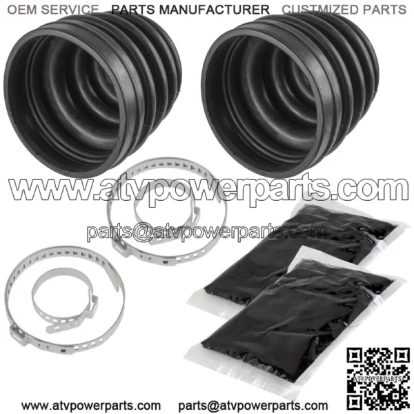 Rear Axle Inner Outer CV Boot Kit for Can-Am Outlander Max 500 650 800 4X4 2008 - Image 3