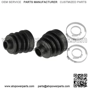 Rear Axle Outer And Inner CV Boot Kit for Yamaha Rhino 700 YXR700F Fi 2008-13(For: Yamaha Rhino 700)