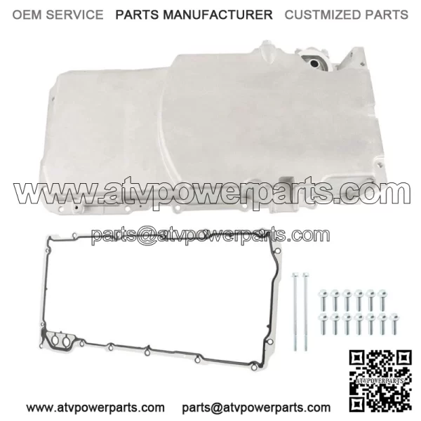For Chevy Corvette Base Convertible 2-Door 6.0L 6.2L 2005-2013 Oil Pan 12624617 - Image 2
