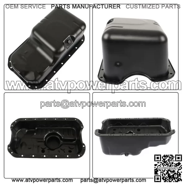 For 1996-2000 Honda Civic 1996-97 Del Sol 1.6L SOHC 11200-P2A-000 Engine Oil Pan - Image 2