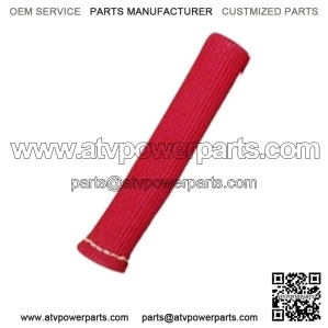 RED 1200??SPARK PLUG WIRE BOOTS HEAT SHIELD PROTECTOR SLEEVE SBC BBC
