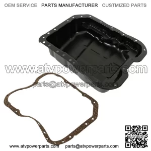 Engine Oil Pan & Gasket For 2005-2016 Chrysler Dodge Hyundai Jeep Kia 2.0L 2.4L