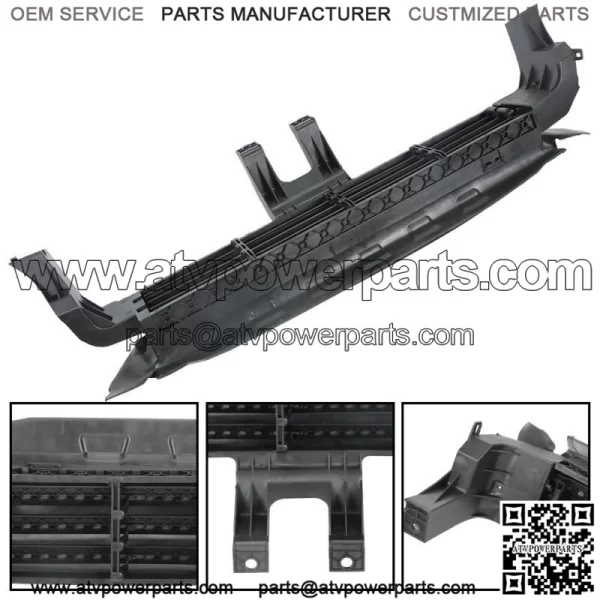 Front Lower Active Grille Shutter Assembly w/o Motor For Nissan Rogue 2016-2019 - Image 2