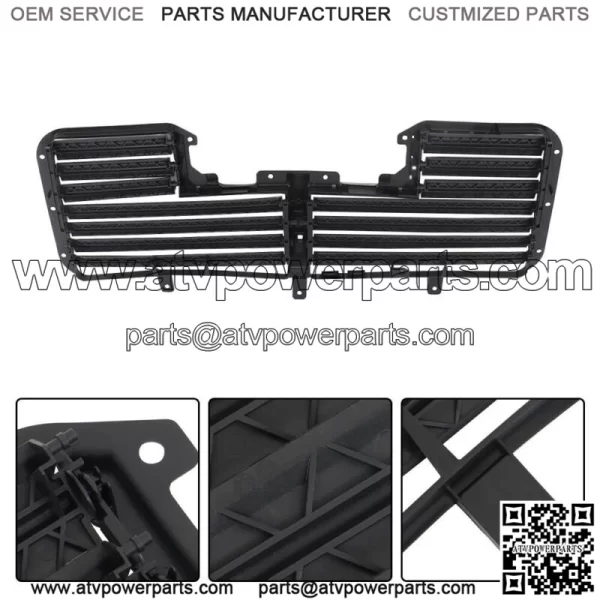 Active Grille Shutter W/O Motor For 2017-19 Chevrolet Silverado GMC Sierra 1500