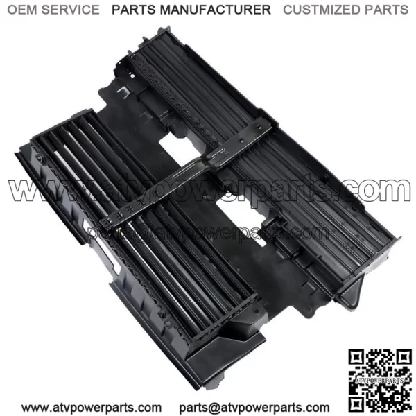 Front Bumper Grille Radiator Shutter W/O Motor For 2013-2016 Ford Fusion 2.0L - Image 5