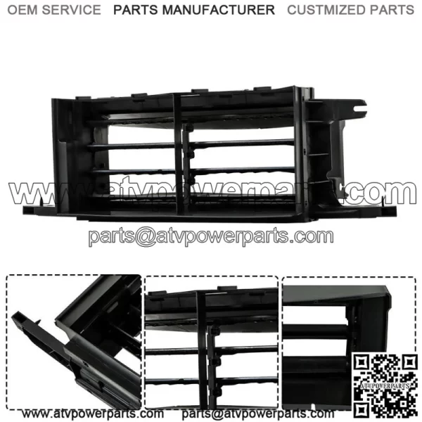 Front Lower Active Grille Shutter JL3Z8475B For 2018-2020 Ford F-150 w/ Motor
