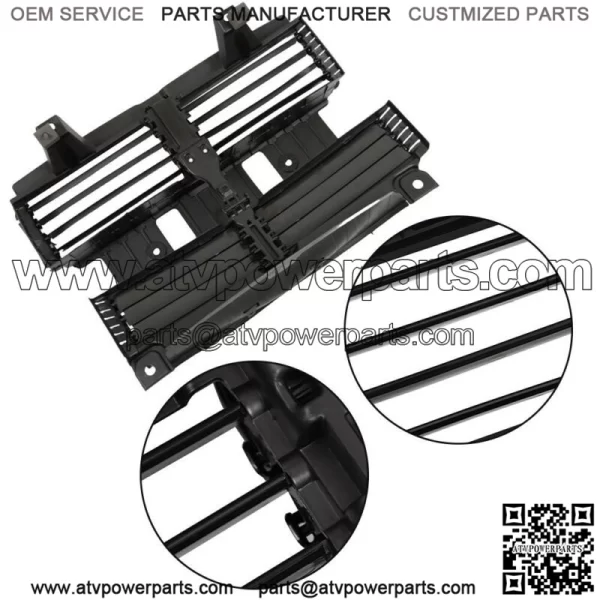 Radiator Control Grille Shutter Assembly JR3Z-8475-F For 2018-2022 Ford Mustang