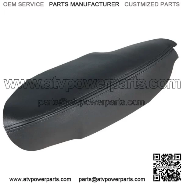 Fit for Acura TSX Faux  2009-2014 Leather Door Panel Armrest Covers Black - Image 2