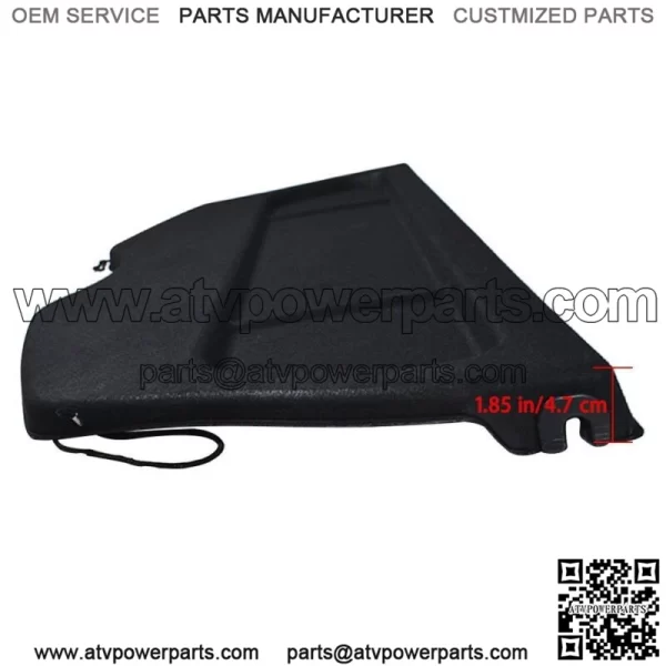 Rear Trunk Cargo Cover Protector for 2013-2017 Nissan Leaf 79910-3NL1B Black - Image 2