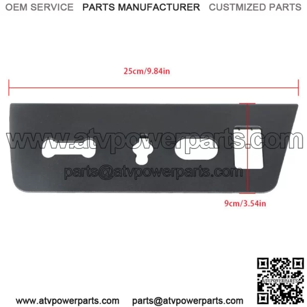 Front Left Driver Seat Switch Housing For 2009-2014 Ford F-150 Trim Bezel Panel - Image 3