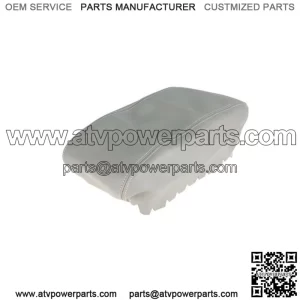 Center Console Lid Armrest Cover Protector For Jeep Grand Cherokee 11-19 Gray