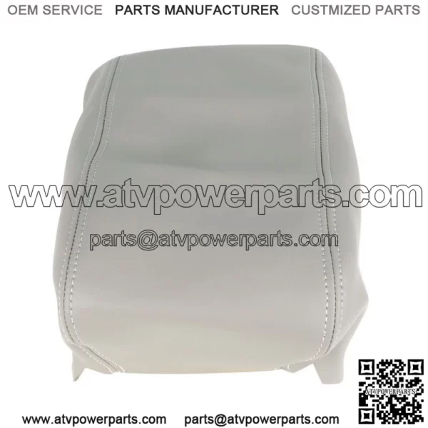 Center Console Lid Armrest Cover Protector For Jeep Grand Cherokee 11-19 Gray - Image 4
