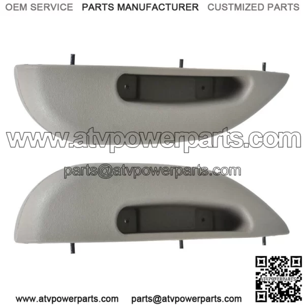 Front Left+Right Pair Inner Door Armrest Handle Cover For Chevy GMC 96 1997-2002 - Image 5