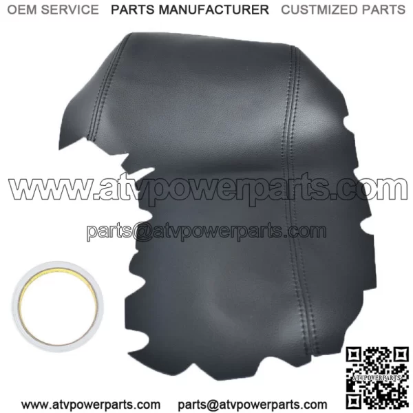 For 2014 2015-2017 Lexus IS250 IS350 Leather Console Lid Armrest Cover Skin - Image 3