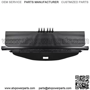 Black Retractable Cargo Cover Trunk Shield Privacy Shade For 18-20 Chevy Equinox