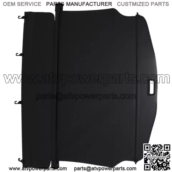 Black Retractable Cargo Cover Trunk Shield Privacy Shade For 18-20 Chevy Equinox - Image 3