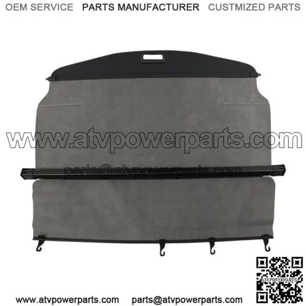 Black Retractable Cargo Cover Trunk Shield Privacy Shade For 18-20 Chevy Equinox - Image 4