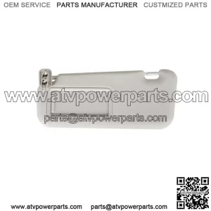 For 2010-2013 Mazda 3 Hatchback Grey Left Driver Side Sunvisor Bbm2-69-320c-75