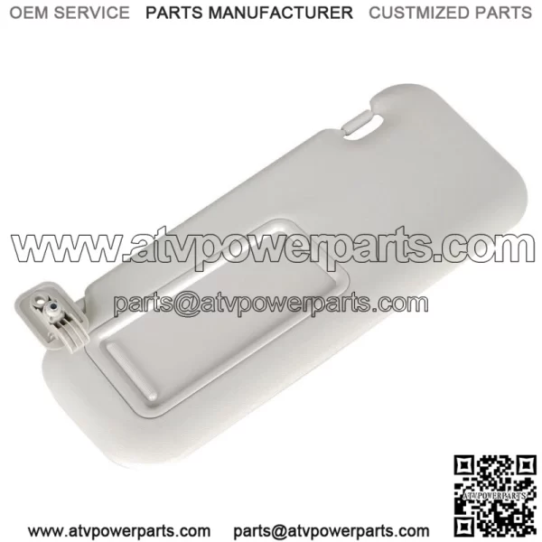 For 2010-2013 Mazda 3 Hatchback Grey Left Driver Side Sunvisor Bbm2-69-320c-75 - Image 3