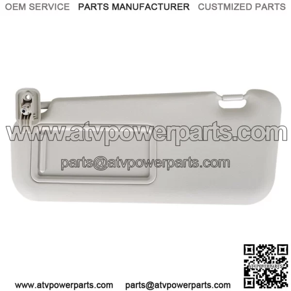 For 2010-2013 Mazda 3 Hatchback Grey Left Driver Side Sunvisor Bbm2-69-320c-75 - Image 4