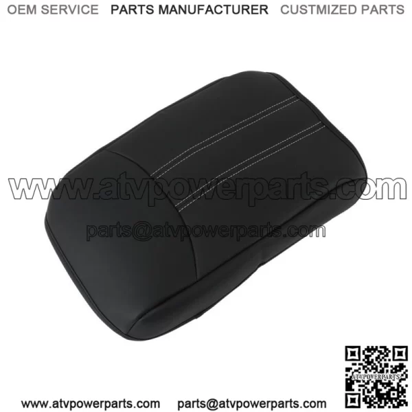 Center Console Pad Armrest Cover For 2023-2024 Honda Pilot Leather Black New - Image 2