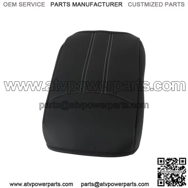 Center Console Pad Armrest Cover For 2023-2024 Honda Pilot Leather Black New - Image 4
