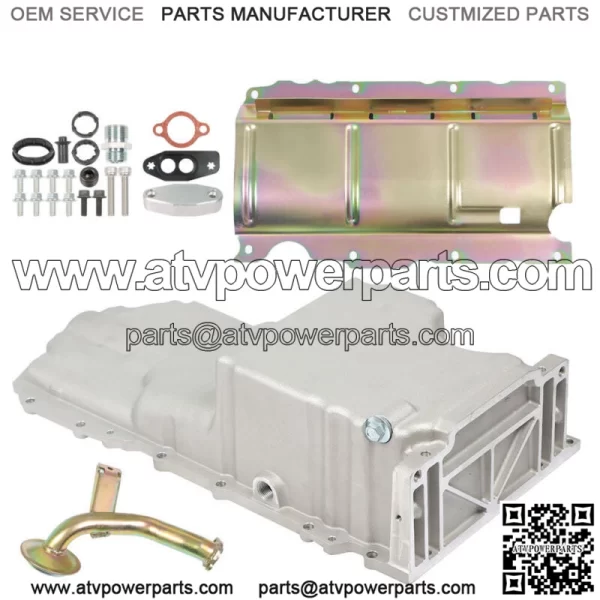 For LT GM GEN V Swap Retro Fit Oil Pan Kit with Frame Cut Outs LT1 LT4 L83 L86