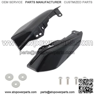 For Road King Street Glide 2017-2022 Mid-Frame Air Deflector Heat Shield Black