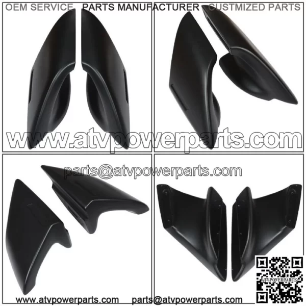 Trunk Spoiler Wing For 2014-2020 Toyota Corolla L LE SE XSE Black Stand Up Big - Image 3