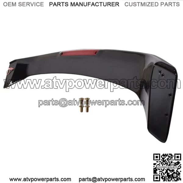 Trunk Spoiler Fit For 2013-2015 Honda Civic Painted Glossy Black Finish SI Style - Image 3