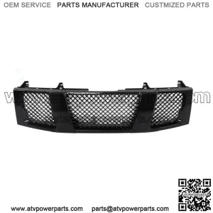 Fit For 2004-2007 Titan/Armada Front Hood Bumper Grill Grille Glossy Black