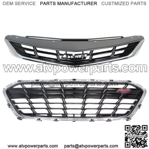 Fit For 2016-2019 Chevy Chevrolet Cruze Front Bumper Grille 84009674 Black