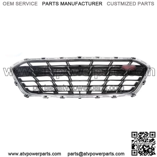Fit For 2016-2019 Chevy Chevrolet Cruze Front Bumper Grille 84009674 Black - Image 2