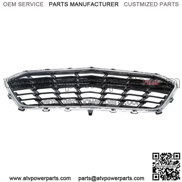 Fit For 2016-2019 Chevy Chevrolet Cruze Front Bumper Grille 84009674 Black - Image 3