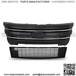 For Ford Explorer 2011 2012 2013-2015 Front Bumper Upper+Lower Grille Assembly
