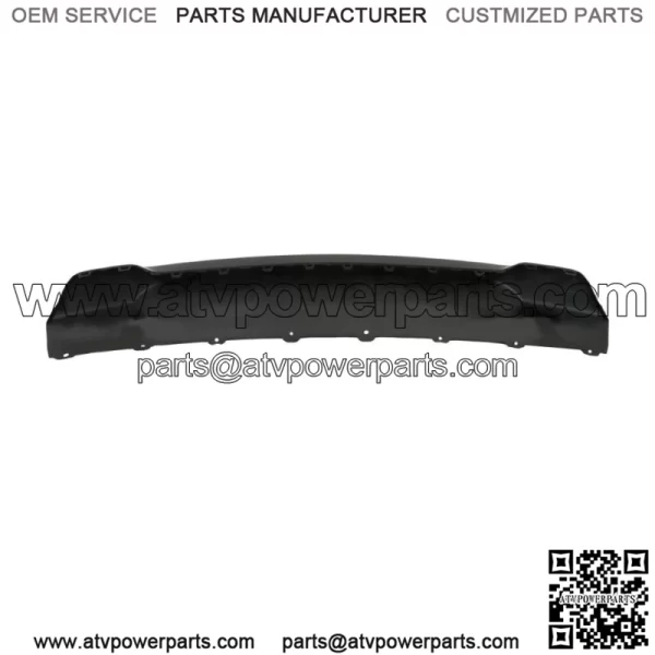 For 2018 2019 Ford Explorer Glossy Black Front Bumper Valance Lower Skid Plate - Image 2