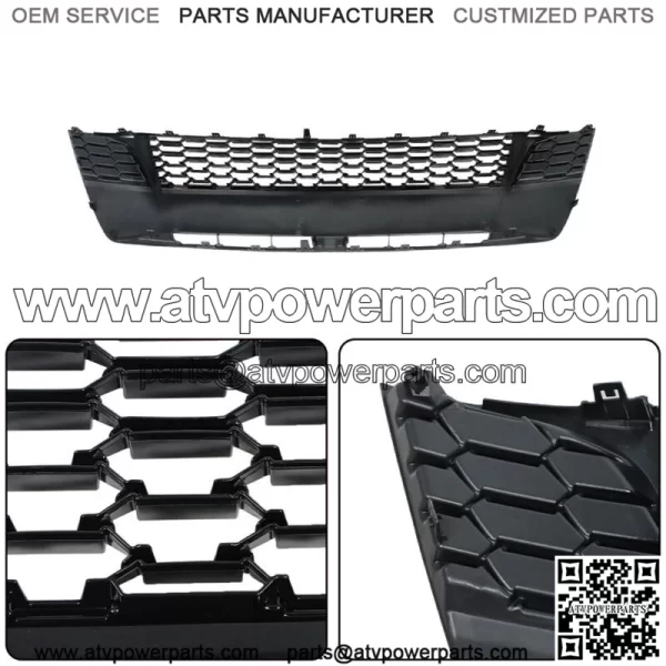 Front Bumper Lower Grille Black For 2018-2020 Toyota Sienna SE TO1036189 - Image 3
