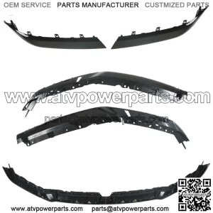 Upper Grille Molding For 2019-2022 Ram 1500 6BT18TZZAJ Black ABS Plastic