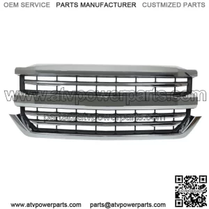 For 2016-2018 Chevrolet Silverado 1500 Front Bumper Grille Chrome 84056776