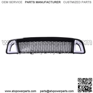 For 13-14 Ford Mtang Non-Shelby Front Bumper Upper LED Grille Black