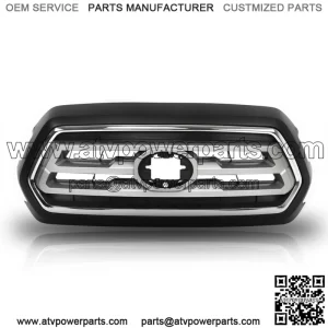 Front Bumper Grille Matte Black Fit For 2016-2020 2021 Toyota Tacoma 53101-04080