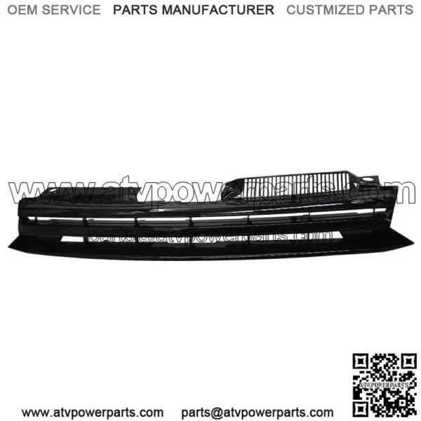 For Vw Golf MK6 2010 2011 2012 2013 Front Black Bumper Grille W/O Logo Base - Image 2