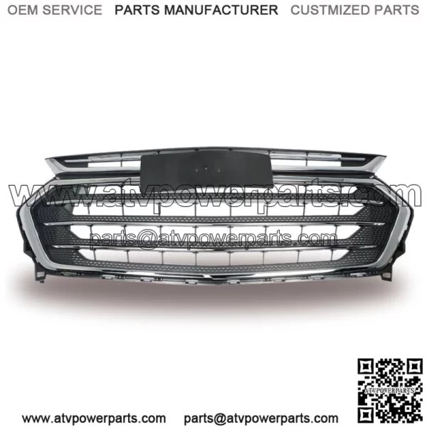 Front Bumper Upper Grille Chrome For Chevrolet Traverse 2018 -2020 84344487