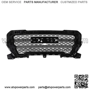 For 2019 2020 2021 GMC Sierra 1500 Front Lower Bumper Filler & Upper Grille