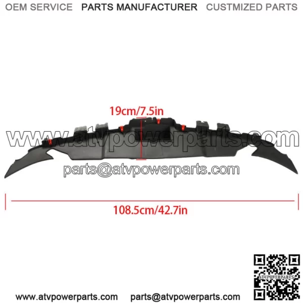 Fit For 2013-2016 GM Chevrolet  Malibu Grill-Upper Support Front Bumper Grille - Image 3